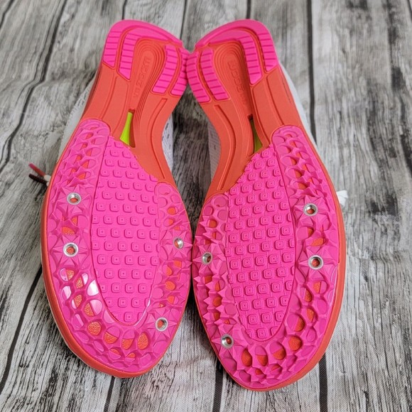 Nike Air Zoom Streak LT 4 Mens Sz 8.5 Rawdacious White/Pink DN1699-100 - Picture 8 of 9